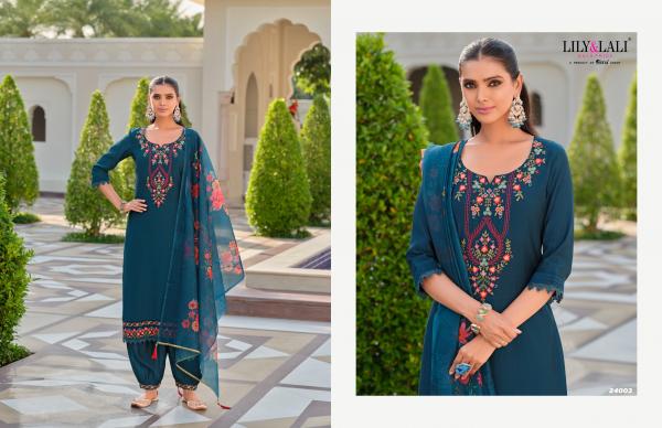 Lily And Lali Afghani Vol 5 Embroidered Readymade Dress Collection